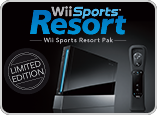 Nintendo Wii Sports Resort Pak Black Limited Edition