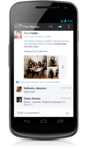 Google+ su Galaxy Nexus