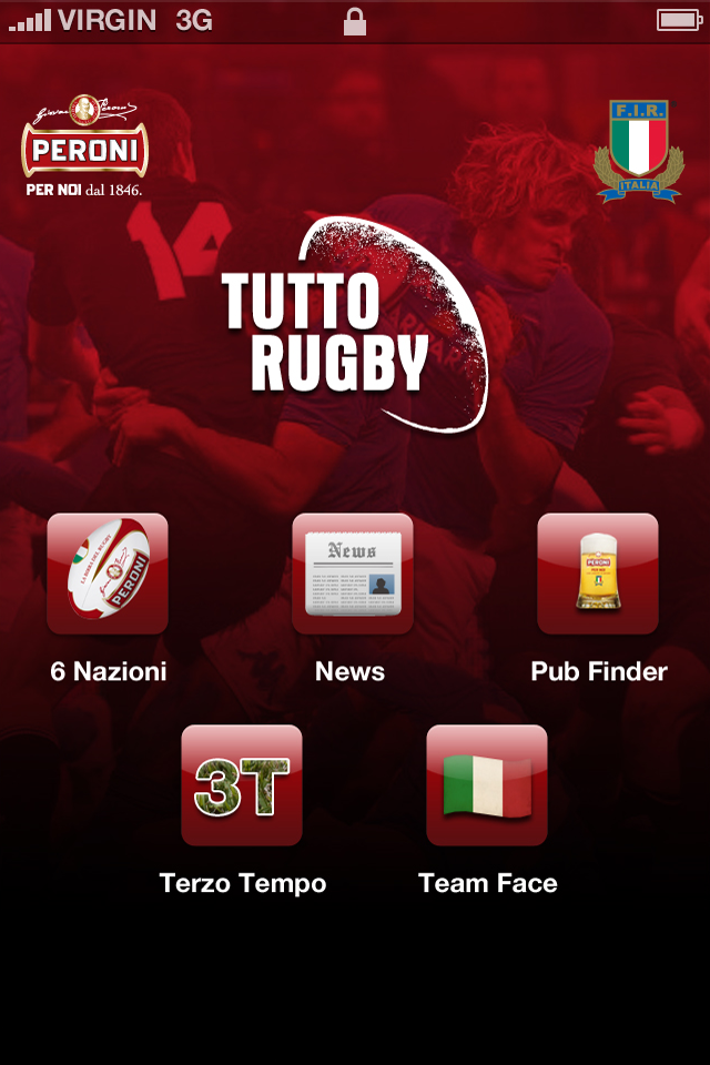 TuttoRugby:l'app per i fan del 6 Nazioni 2