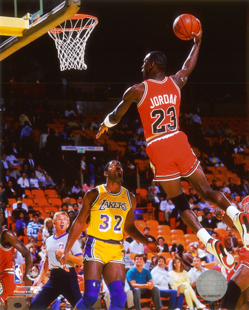 Michael Jordan - Magic Johnson