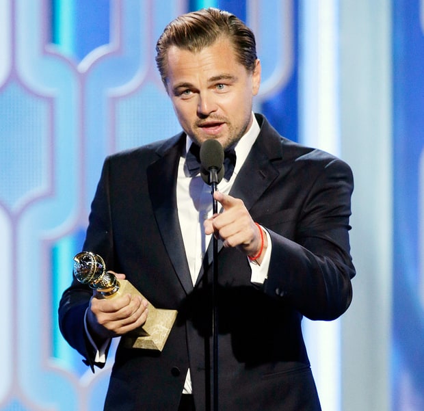 Leonardo DiCaprio alla Cerimonia degli Oscar